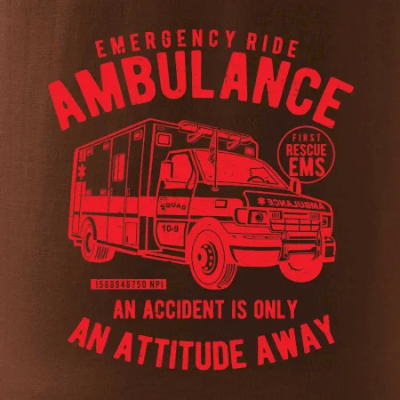 Ambulance červená