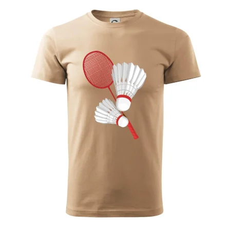 Badminton - pálka a košík