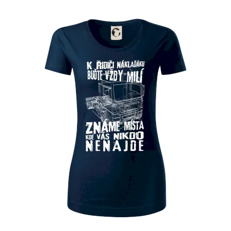 K řidiči náklaďáku buďte vždy milý