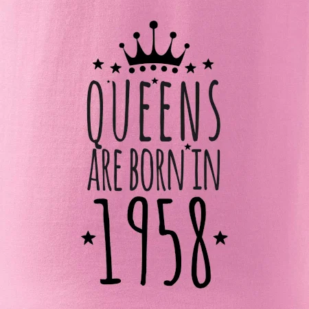 Queens are born in 1958