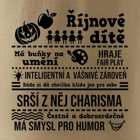 Narozeniny říjen