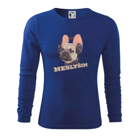 Francouzský buldoček neslyším