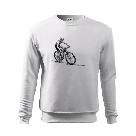 MTB kreslený cyklista