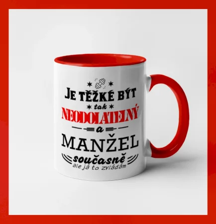 Je těžké být tak neodolatelný - manžel