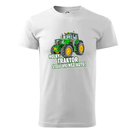 Holky, traktor stojí víc než auto