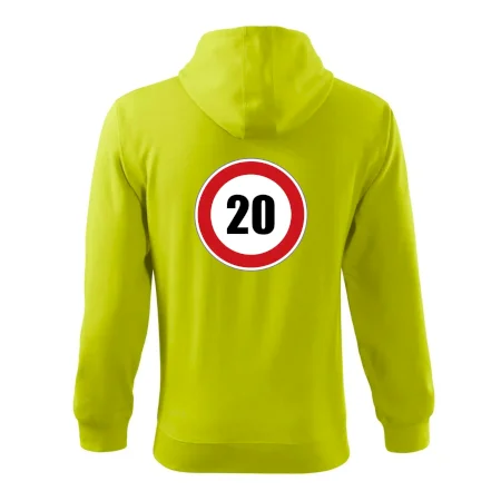 Dopravní značka - omezení rychlosti 20