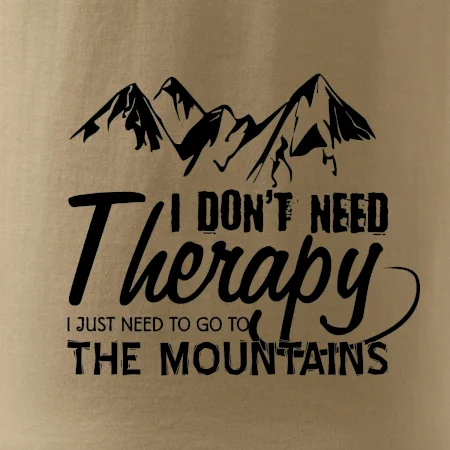 I dont need therapy - Mountains - Nepotřebuji terapii - Hory