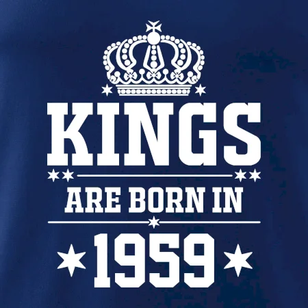 Kings are born in 1959