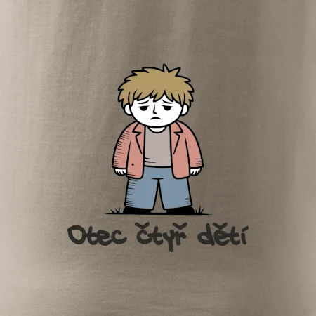 Unavený otec čtyř dětí