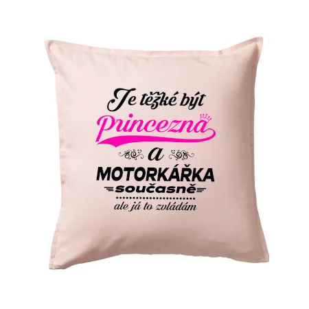 Je těžké být princezna - motorkářka