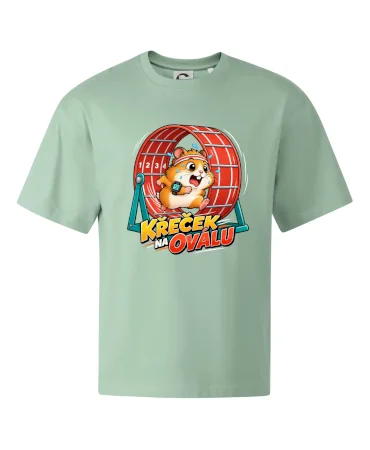 Běžecký křeček na oválu