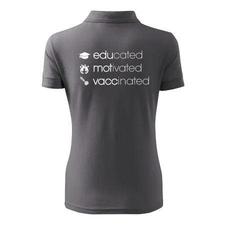 Educated motivated vaccinated