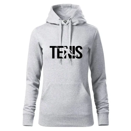 Tenis nápis silueta