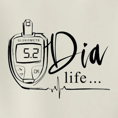 D I A Life - kreslený glukometr