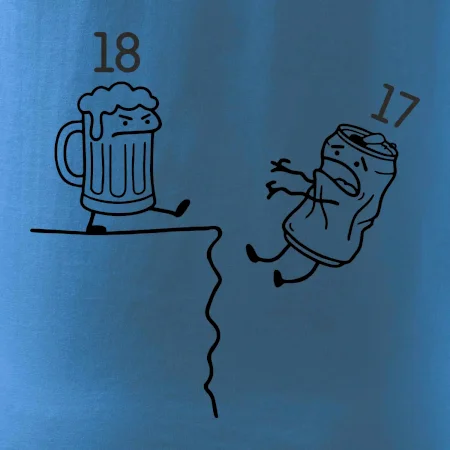 Pivo narozeniny - útes 18 let