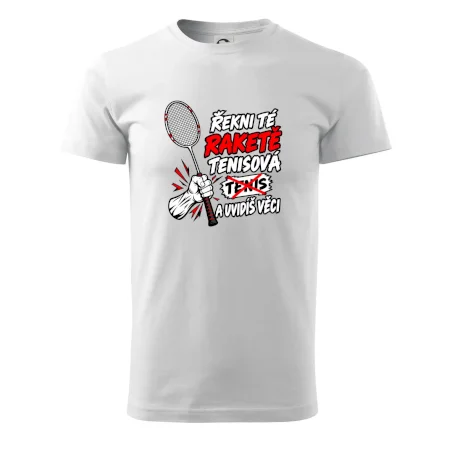 Badmintonová raketa není tenisová