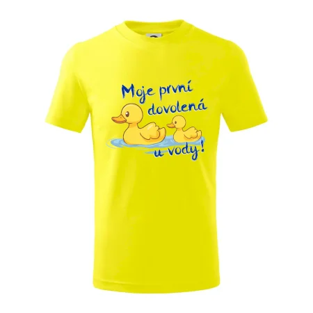 Moje první dovolená u vody - kluk