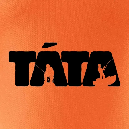 Táta nápis - rybář