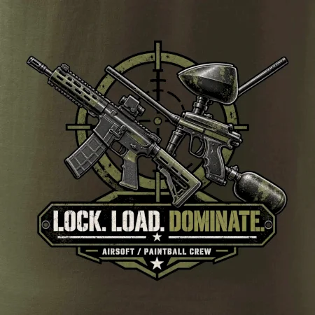 Taktická výzva lock load dominate airsoft
