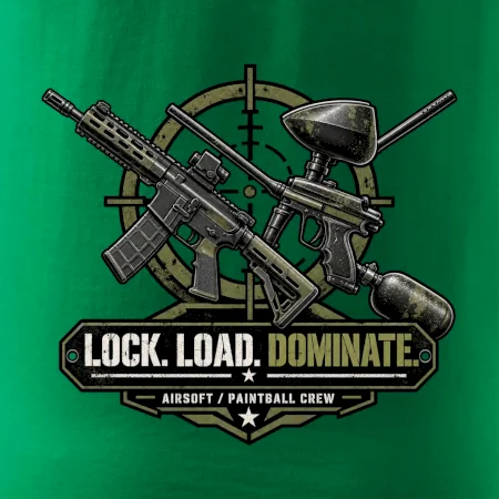 Taktická výzva lock load dominate airsoft