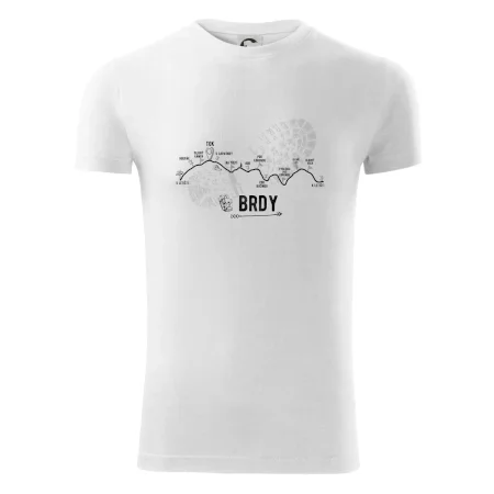Profil kopců - Brdy