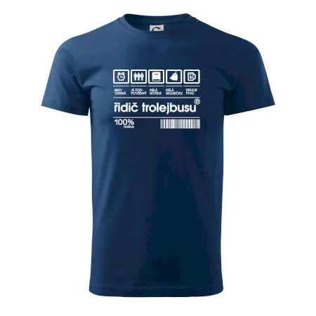 Čárový kód -  Řidič trolejbusu