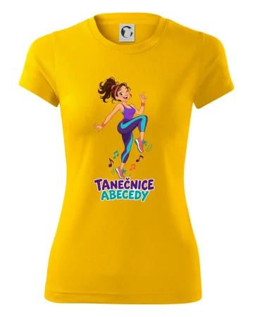 Běžecká tanečnice abecedy