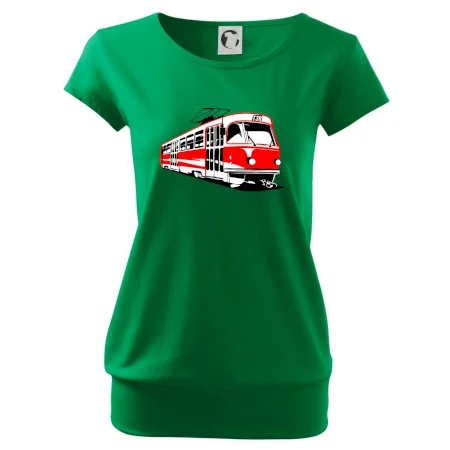 Tramvaj T3R barevná