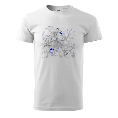 Plzeň mapa s vodními toky