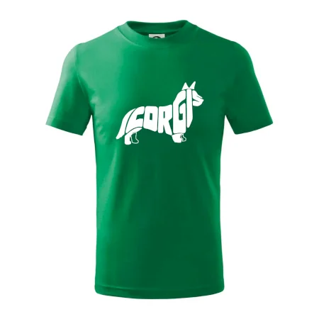 Corgi - nápis v těle