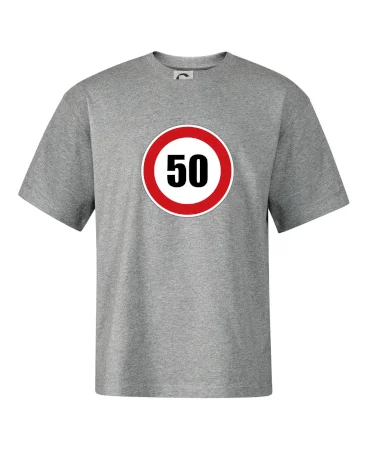 Dopravní značka - omezení rychlosti 50