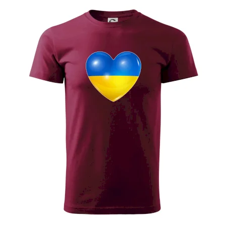 Ukrajina srdce vlajka