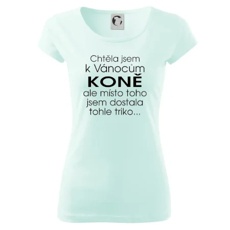 Chtěla jsem k Vánocům koně