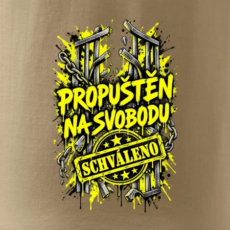 PROPUŠTĚN NA SVOBODU