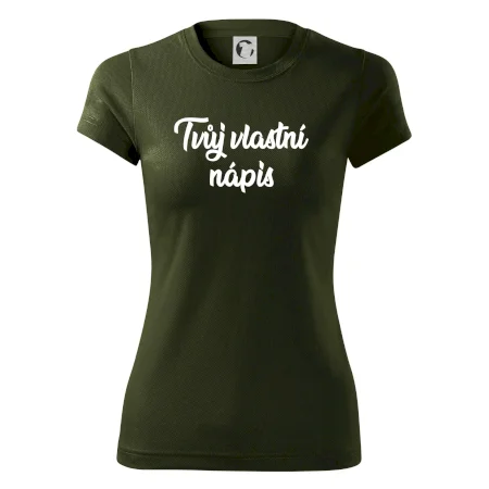 Tvuj vlastní nápis psací