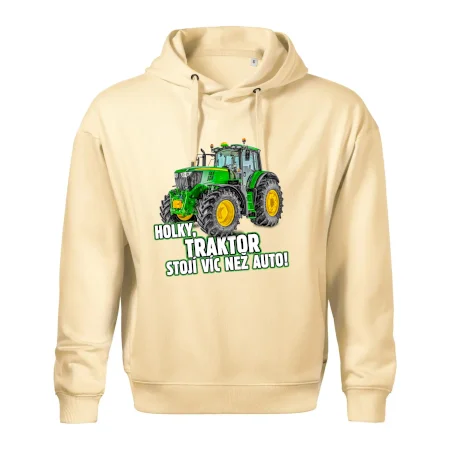 Holky, traktor stojí víc než auto