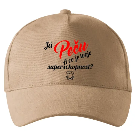 Já peču - tvoje superschopnost? šikmý nápis