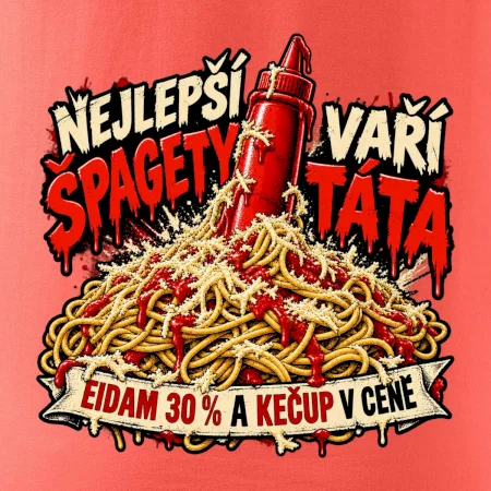 Nejlepší špagety vaří táta Eidam 30 procent a kečup v ceně