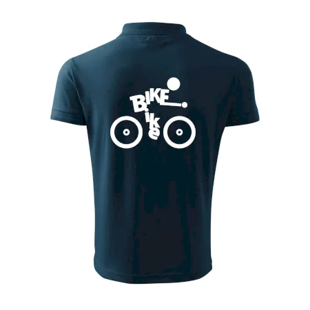 Bike nápis postava