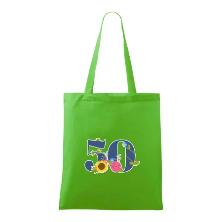 Květinové číslo kreslené - 50