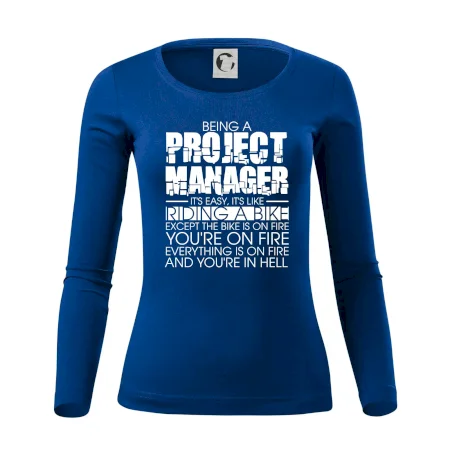 Being A Project Manager - bike
