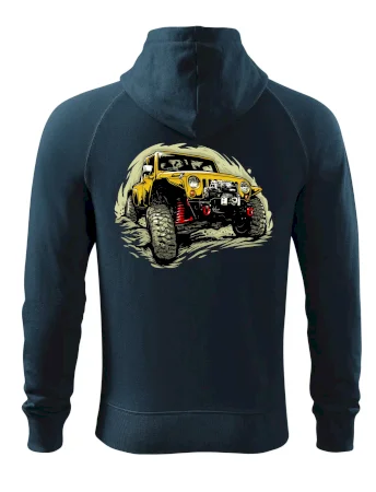 Žlutý offroad s navijákem