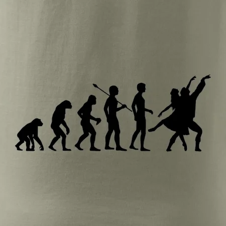 Evoluce tanec - tančící dvojice