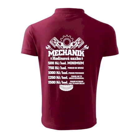 Mechanik - hodinová sazba