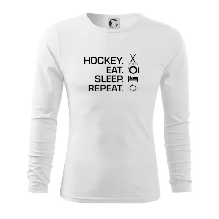 Pozemní hokej eat sleep repeat