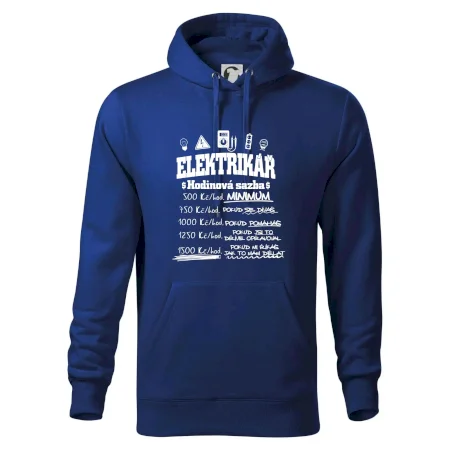 Elektrikář hodinová sazba