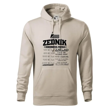 Hodinová mzda zedník