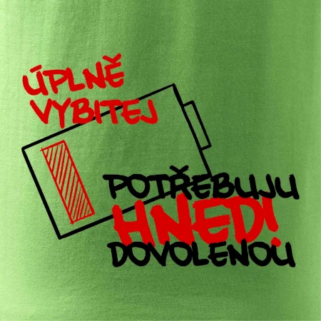 Úplně vybitej potřebuju hned dovolenou