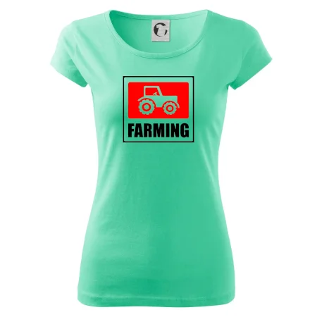 Farming traktor logo