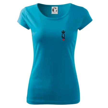 King & Queen logo na prso